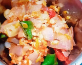 A picture of step 1 of Matar paneer curry.