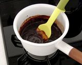 A picture of step 3 of Soy Milk Chocolate Cups for Valentine's Day.