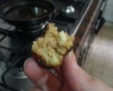 A picture of step 7 of chicken meatballs in chicken cream soup sauce.