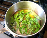A picture of step 2 of Basil Lemonade.