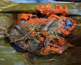 Foto langkah ke 4 dari resep Pepes Patin Tempoyak.