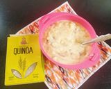 A picture of step 2 of Quinoa kheer.