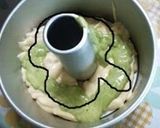 A picture of step 12 of Kinako Chiffon Cake with Green Tea and Black Sugar.