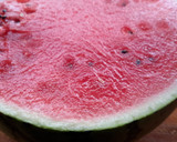 A picture of step 1 of Sig's Cucumber and Melon Cooler.