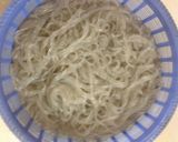 Hình bước làm 2 của món Miến xào Japchae Hàn Quốc