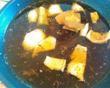 A picture of step 1 of Broth for karutkrapren German sauerkraut rolls..