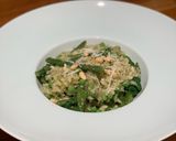 A picture of step 7 of Green Veg & Pesto Risotto.