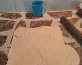 Foto del paso 11 de la receta: Tarta de cebollas y queso con panceta