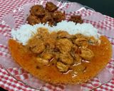 A picture of step 3 of Prawns Curry.