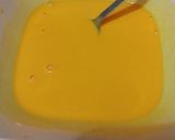 A picture of step 1 of Custard halwa.
