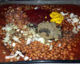 A picture of step 1 of Mimi's Baked Beans.
