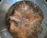 A picture of step 3 of Mums fried chicken.