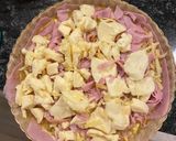 Foto del paso 2 de la receta: Tarta de jamón y queso
