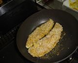 A picture of step 4 of Chicken Tender Cutlet in Mustard Cheese.