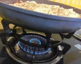 Foto langkah ke 6 dari resep Baked Spaghetti with Bolognese and bechamel sauce (panggang teflon).