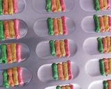 Foto langkah ke 3 dari resep Lidah kucing rainbow.