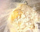 A picture of step 1 of Simple Soy Milk Scones with Pancake Mix.