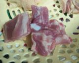 Hình bước làm 1 của món Sườn sốt cà chua