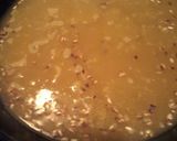 A picture of step 2 of Garam masala rice with talapia.