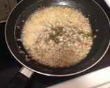 A picture of step 2 of Oven Roasted Ribeye W/ Shallot Bleu Cheese Sauce.