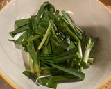 A picture of step 1 of Chinese chives side dish - 5 mins cooking.