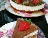 صورة لخطوة 3 من وصفة كيكة بحشوة جوزالهند او الكوك 😋