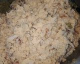 A picture of step 3 of Breakfast panjeeri vs halwa.