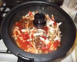 A picture of step 7 of Extremely Easy! Hamburger Steaks Simmered in Ketchup Sauce.