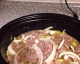 A picture of step 6 of Chicago Italian Beef.