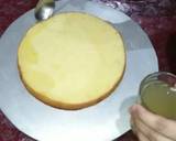 Heart shape cake with cocktail filling recipe step 1 photo