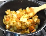 A picture of step 4 of A Nostalgic Lunch Menu [Curry Stew].