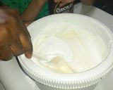 A picture of step 3 of Homemade Vanilla Ice Cream.