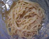 A picture of step 4 of Simple Salmon Carbonara.