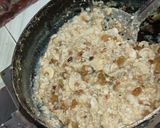 A picture of step 5 of Janmashtami prasad.