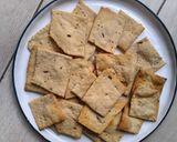 A picture of step 4 of Fancy cheese crackers.