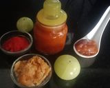 A picture of step 3 of Amla chutney.
