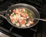 A picture of step 6 of Lobster Filled Puff Pastry.