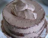 A picture of step 15 of Chocolate Decoration Cake.