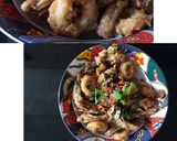 Foto langkah ke 4 dari resep Cumi Enoki Lada Garam.