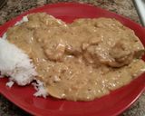 A picture of step 5 of Mushroom pork chops.