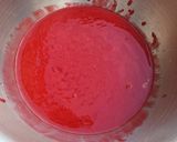 A picture of step 5 of Raspberry Sauce Eton Mess.