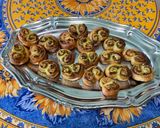 Une image de l'étape 10 de Palmiers pesto parmesan câpres italiennes.