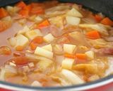 A picture of step 4 of Great with Seasonal Tomatoes: Minestrone.