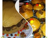 A picture of step 1 of Peanut butter frosting.
