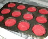 A picture of step 3 of Moist Coconut Cupcakes.
