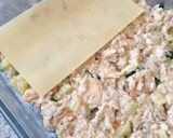 Foto del paso 4 de la receta: Lasaña de atún y salmón