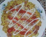 Foto langkah ke 8 dari resep Pizza Makaroni.