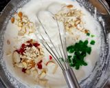 लेफ्टओवर राइस टूटी फ्रूटी एंड नट्स केक (rice tuti fruity and nuts cake recipe in hindi) रेसिपी चरण 3 फोटो