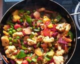 स्टीम्ड वेजिटेबल (steam vegetable recipe in Hindi) रेसिपी चरण 4 फोटो