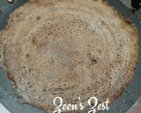 A picture of step 4 of Buckwheat Flour and Moong Daal Dosas.